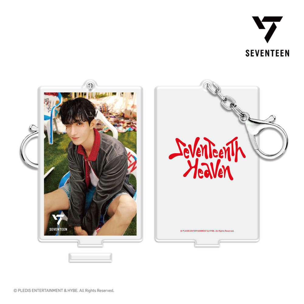 SEVENTEEN 3D LENTICULAR ACRYLIC KEYRING & STAND (PM2:14 Ver.)