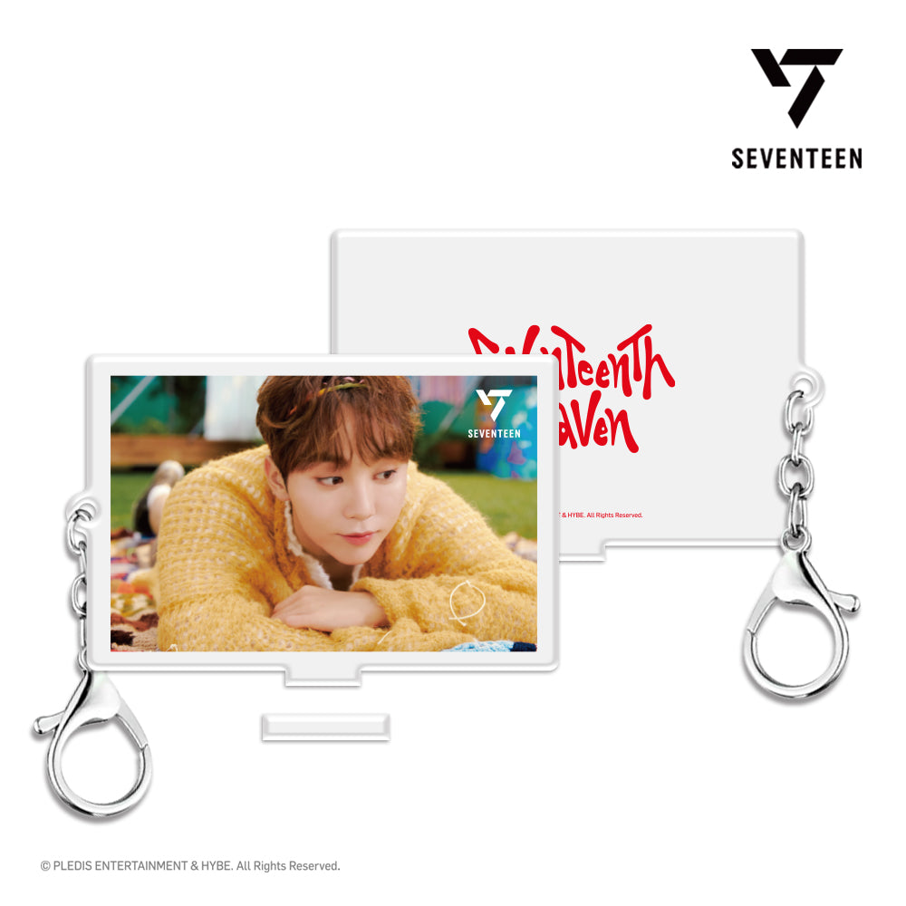 SEVENTEEN 3D LENTICULAR ACRYLIC KEYRING & STAND (PM2:14 Ver.)