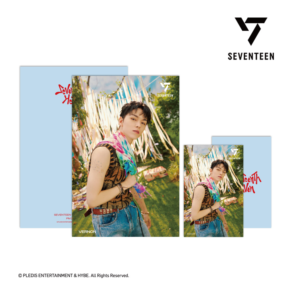 SEVENTEEN 3D LENTICULAR POSTCARD (PM 2:14 Ver.)