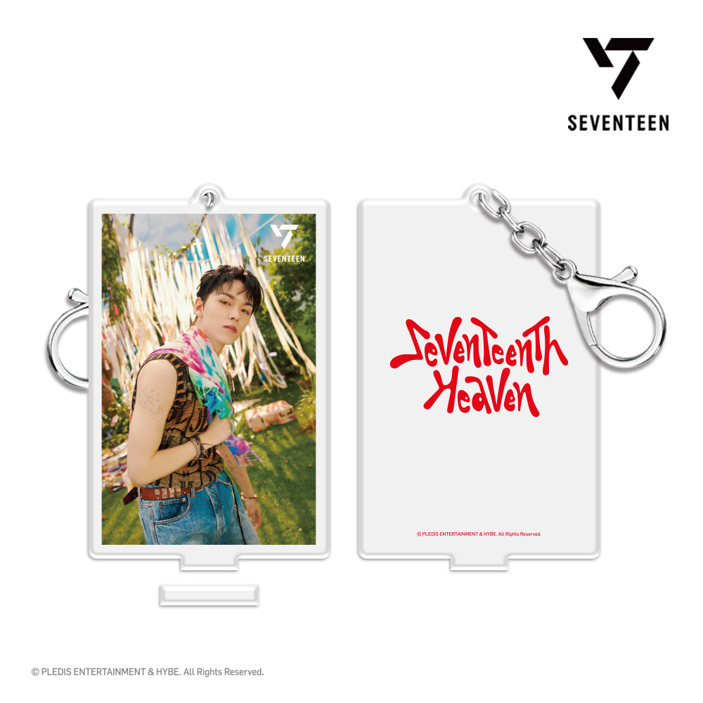 SEVENTEEN 3D LENTICULAR ACRYLIC KEYRING & STAND (PM2:14 Ver.)