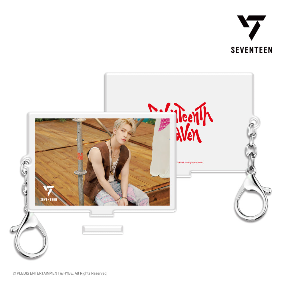 SEVENTEEN 3D LENTICULAR ACRYLIC KEYRING & STAND (PM2:14 Ver.)