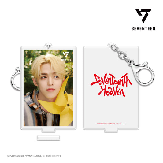 SEVENTEEN 3D LENTICULAR ACRYLIC KEYRING & STAND (PM2:14 Ver.)