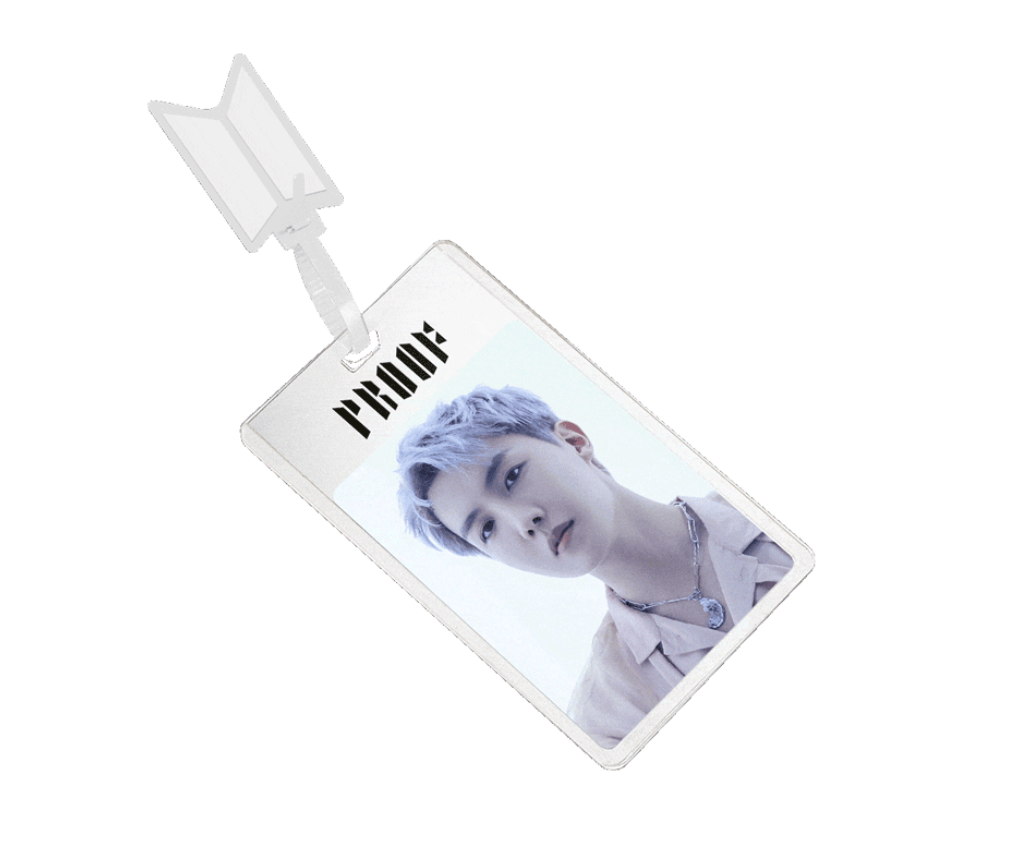 BTS Proof 3D LENTICULAR PREMIUM CARD STRAP