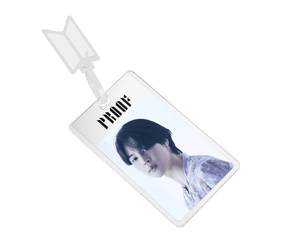 BTS Proof 3D LENTICULAR PREMIUM CARD STRAP