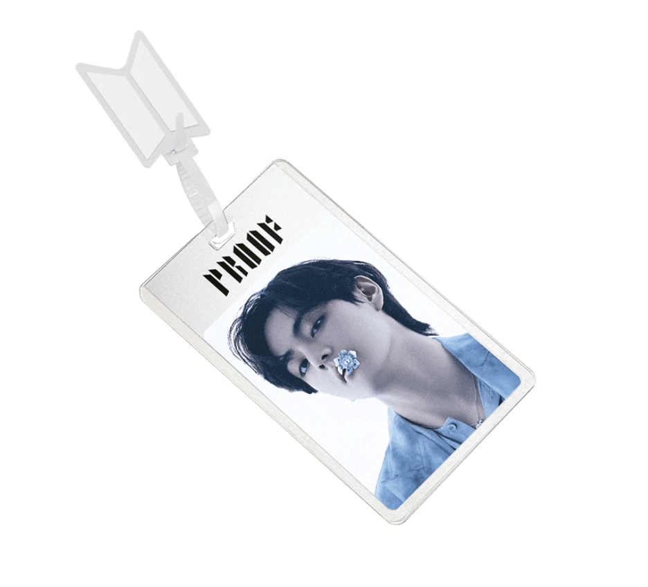 BTS Proof 3D LENTICULAR PREMIUM CARD STRAP