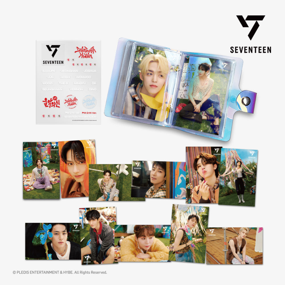 SEVENTEEN 3D LENTICULAR MINI CARD BINDER(SEVENTEENTH HEAVEN PM2:14Ver.）