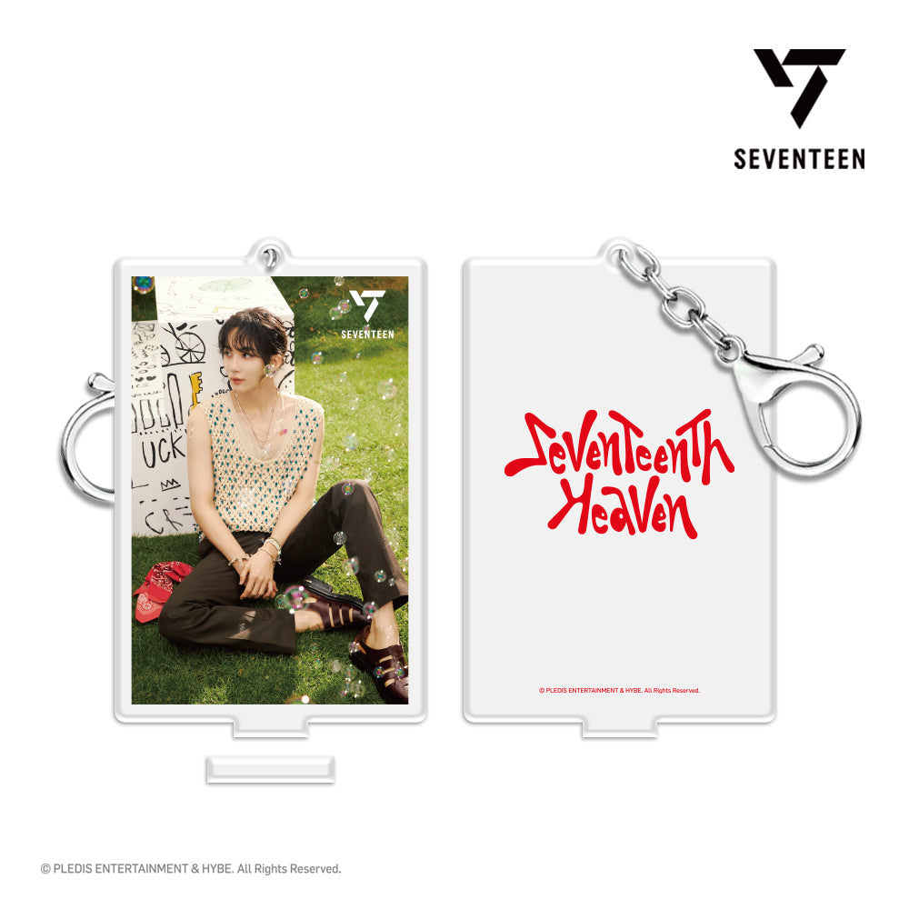 SEVENTEEN 3D LENTICULAR ACRYLIC KEYRING & STAND (PM2:14 Ver.)