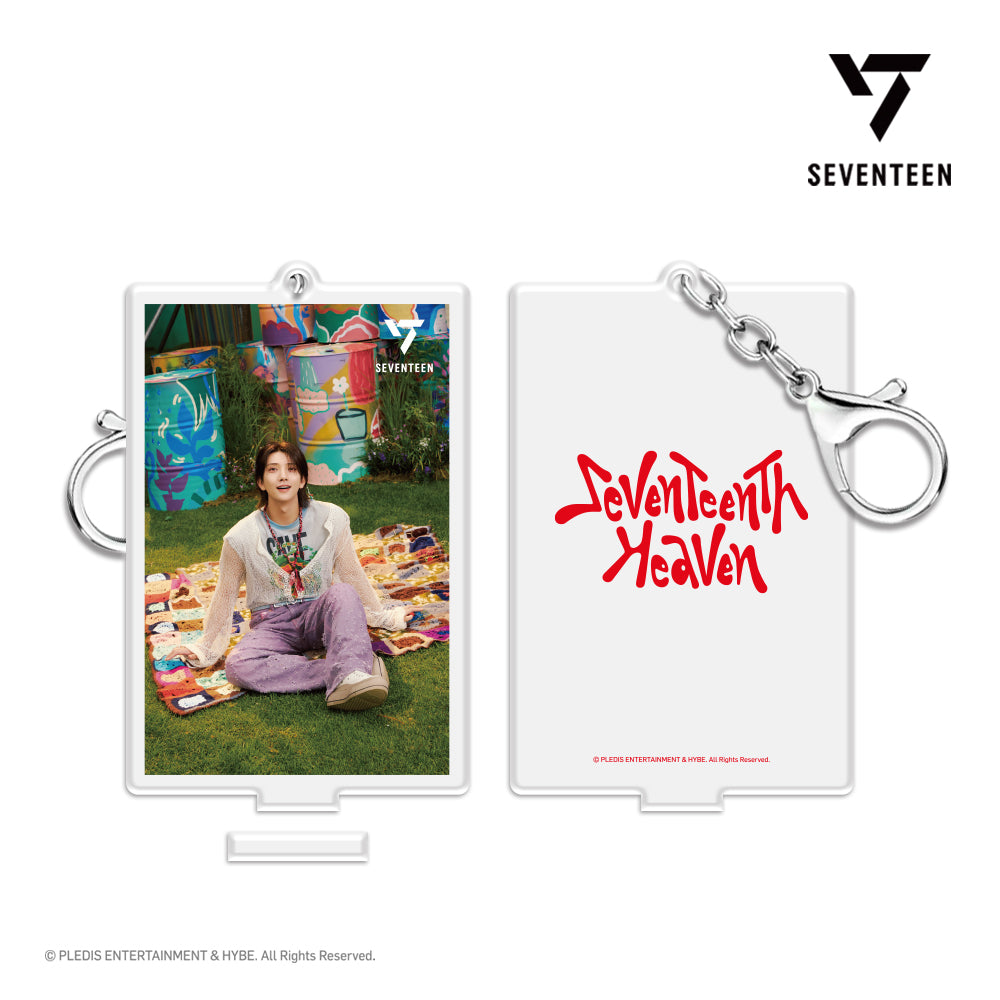 SEVENTEEN 3D LENTICULAR ACRYLIC KEYRING & STAND (PM2:14 Ver.)