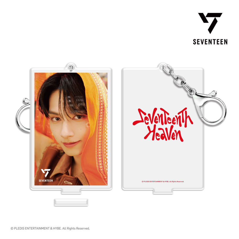 SEVENTEEN 3D LENTICULAR ACRYLIC KEYRING & STAND (PM2:14 Ver.)