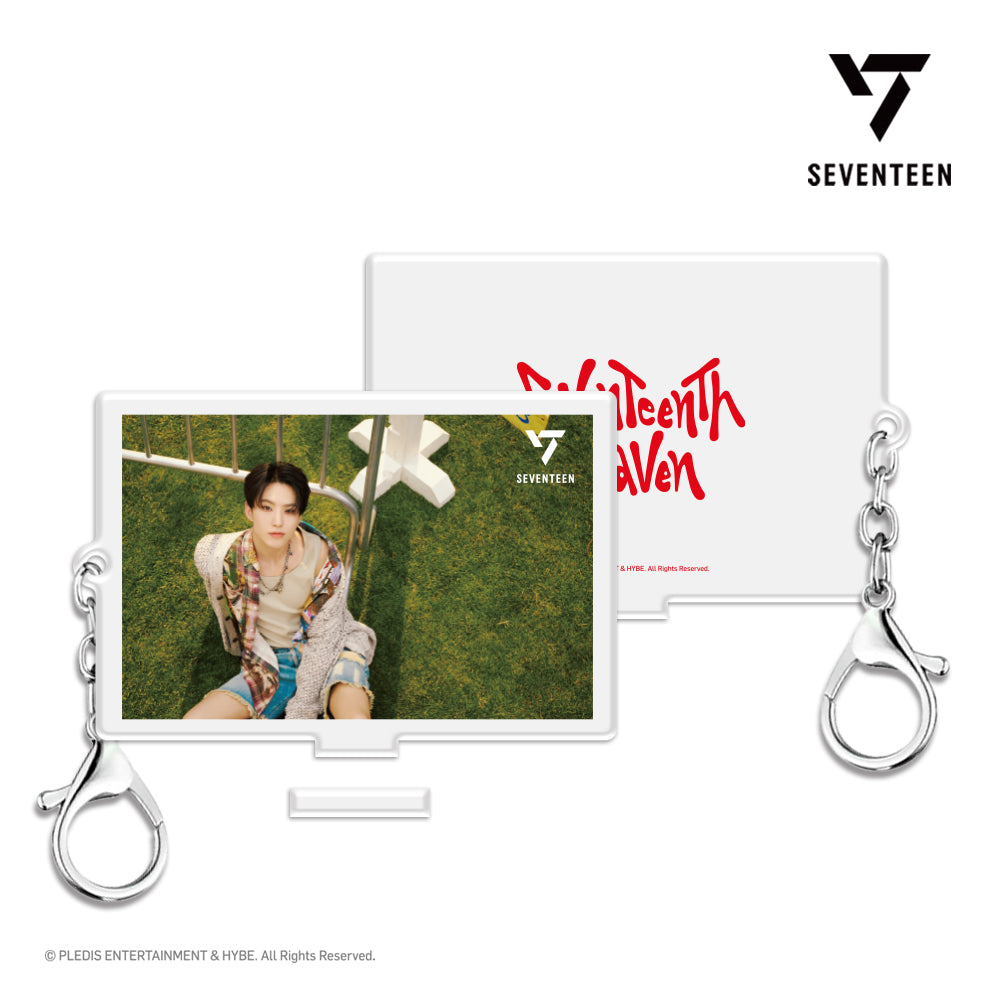 SEVENTEEN 3D LENTICULAR ACRYLIC KEYRING & STAND (PM2:14 Ver.)