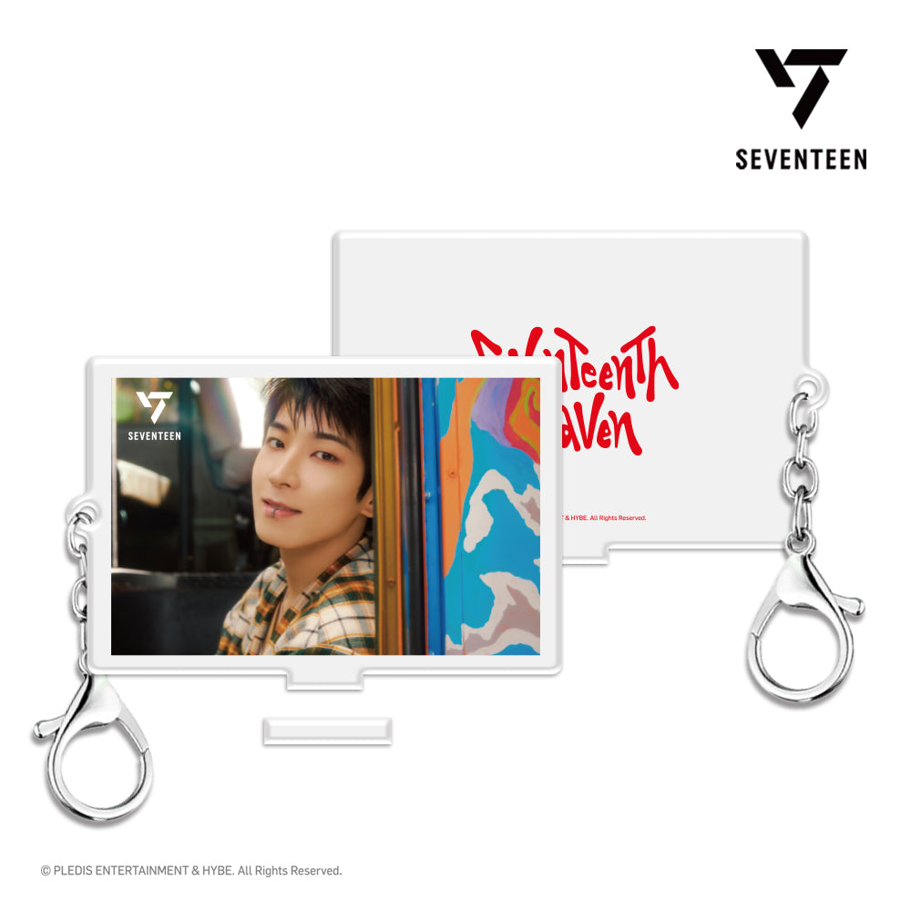 SEVENTEEN 3D LENTICULAR ACRYLIC KEYRING & STAND (PM2:14 Ver.)