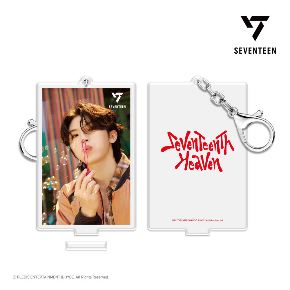 SEVENTEEN 3D LENTICULAR ACRYLIC KEYRING & STAND (PM2:14 Ver.)