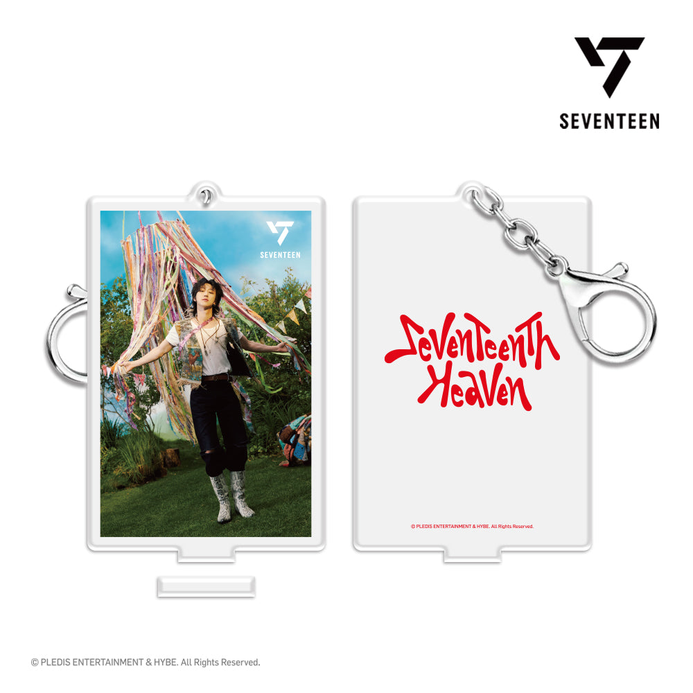 SEVENTEEN 3D LENTICULAR ACRYLIC KEYRING & STAND (PM2:14 Ver.)