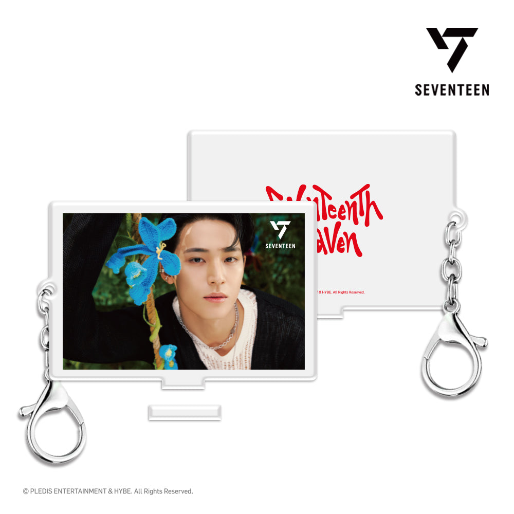 SEVENTEEN 3D LENTICULAR ACRYLIC KEYRING & STAND (PM2:14 Ver.)