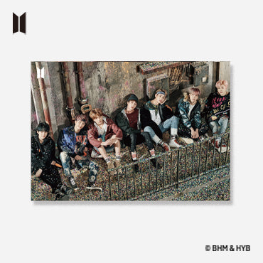 BTS YOU NEVER WALK ALONE  LENTICULAR POSTCARD